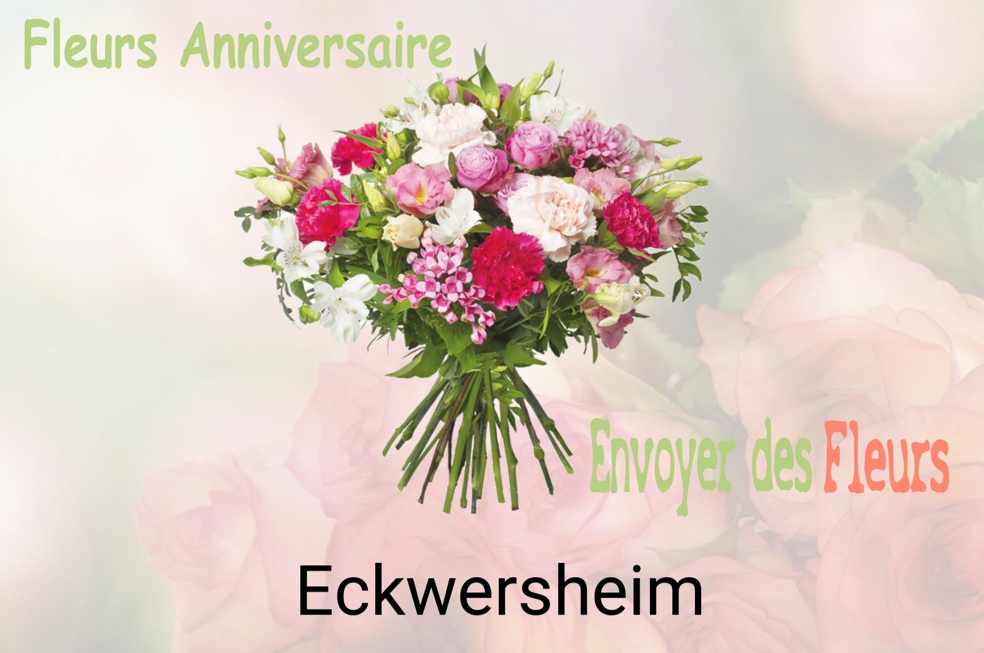 Bouquet de fleurs d’anniversaire livré à Eckwersheim